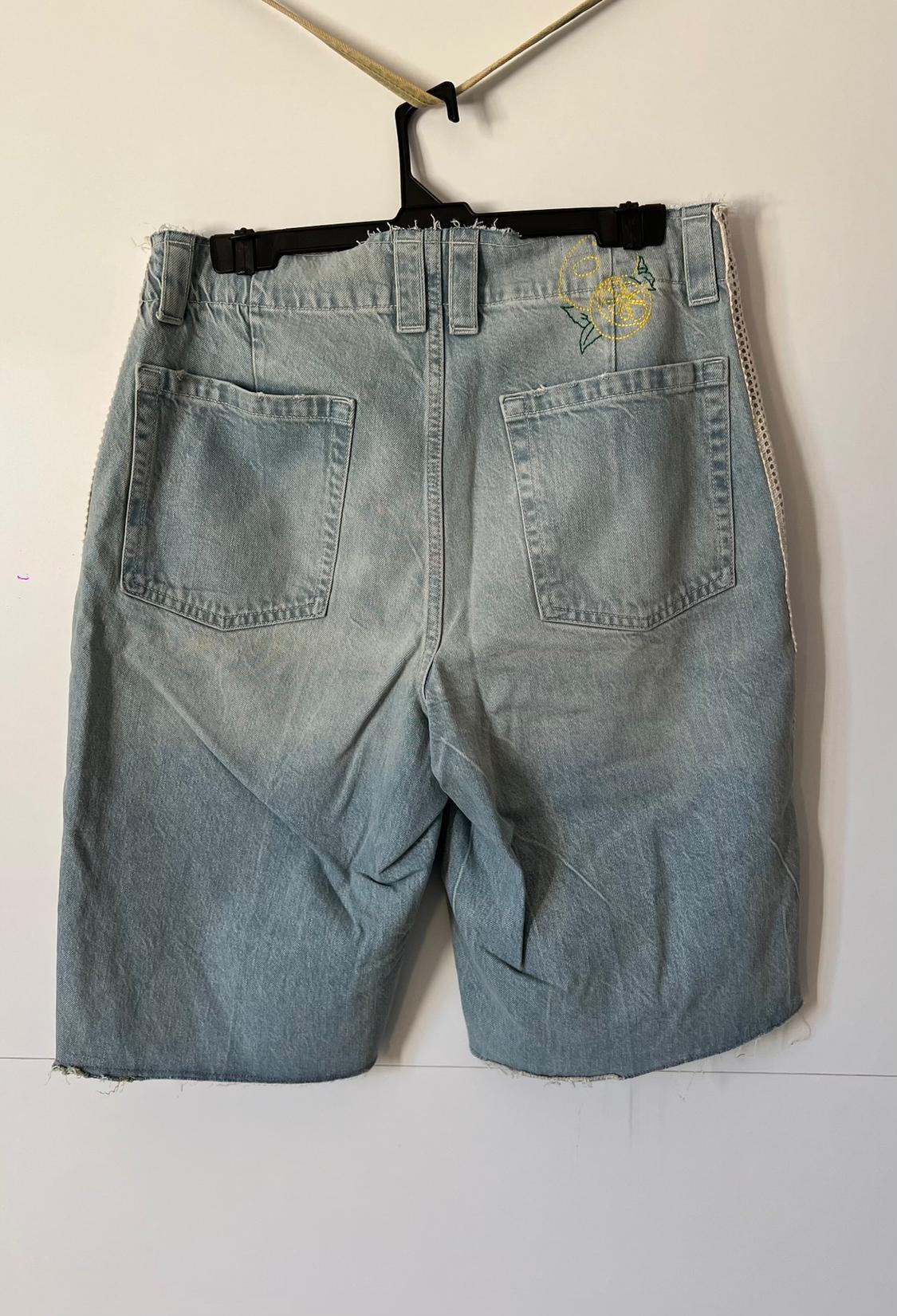 BERMUDA JORTS WITH CROCHET STRIPES - LIMITED EDITION - Image 6