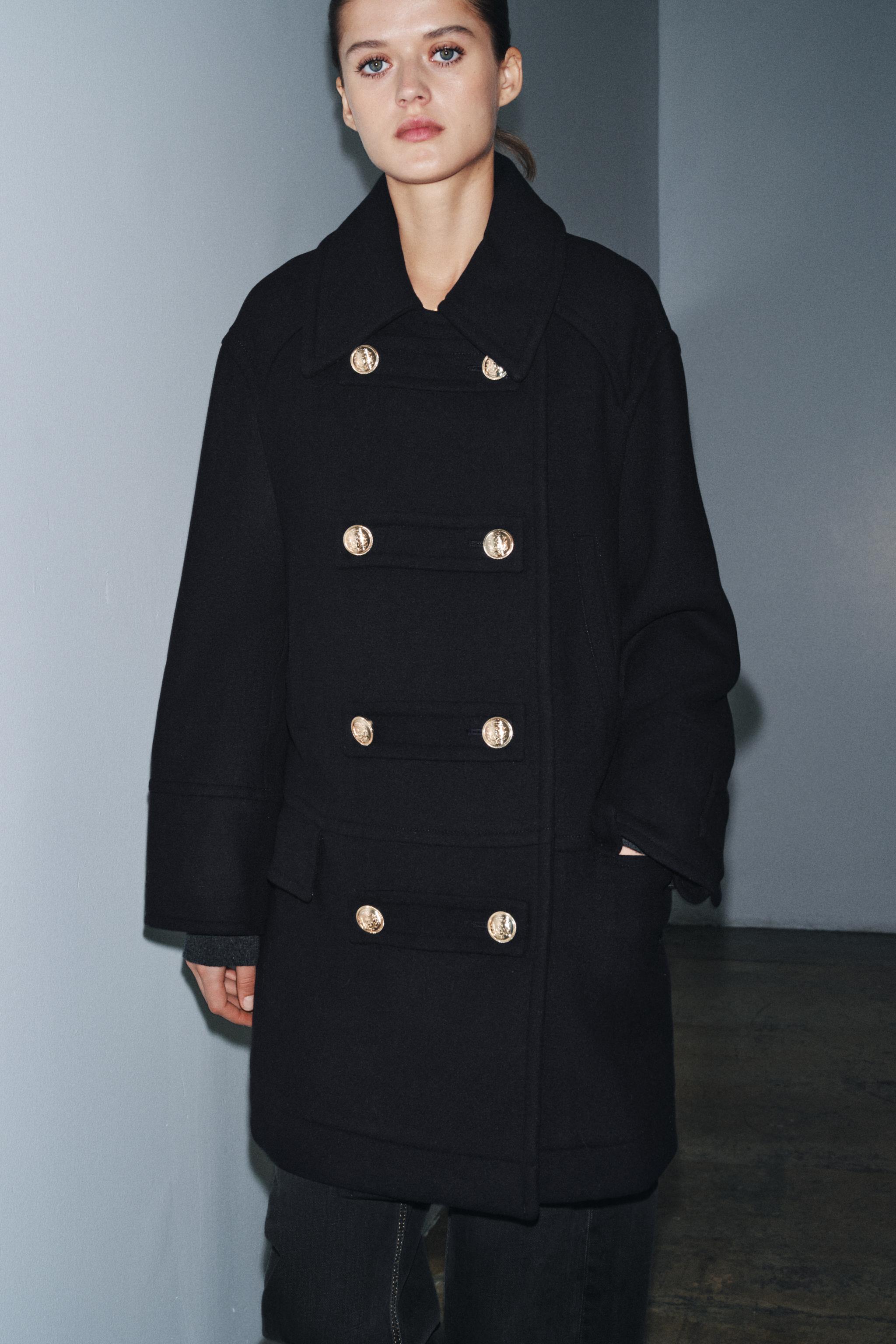 R 【ほぼ新品】ZARA ウールコート ウールコート – レディース | ZARA