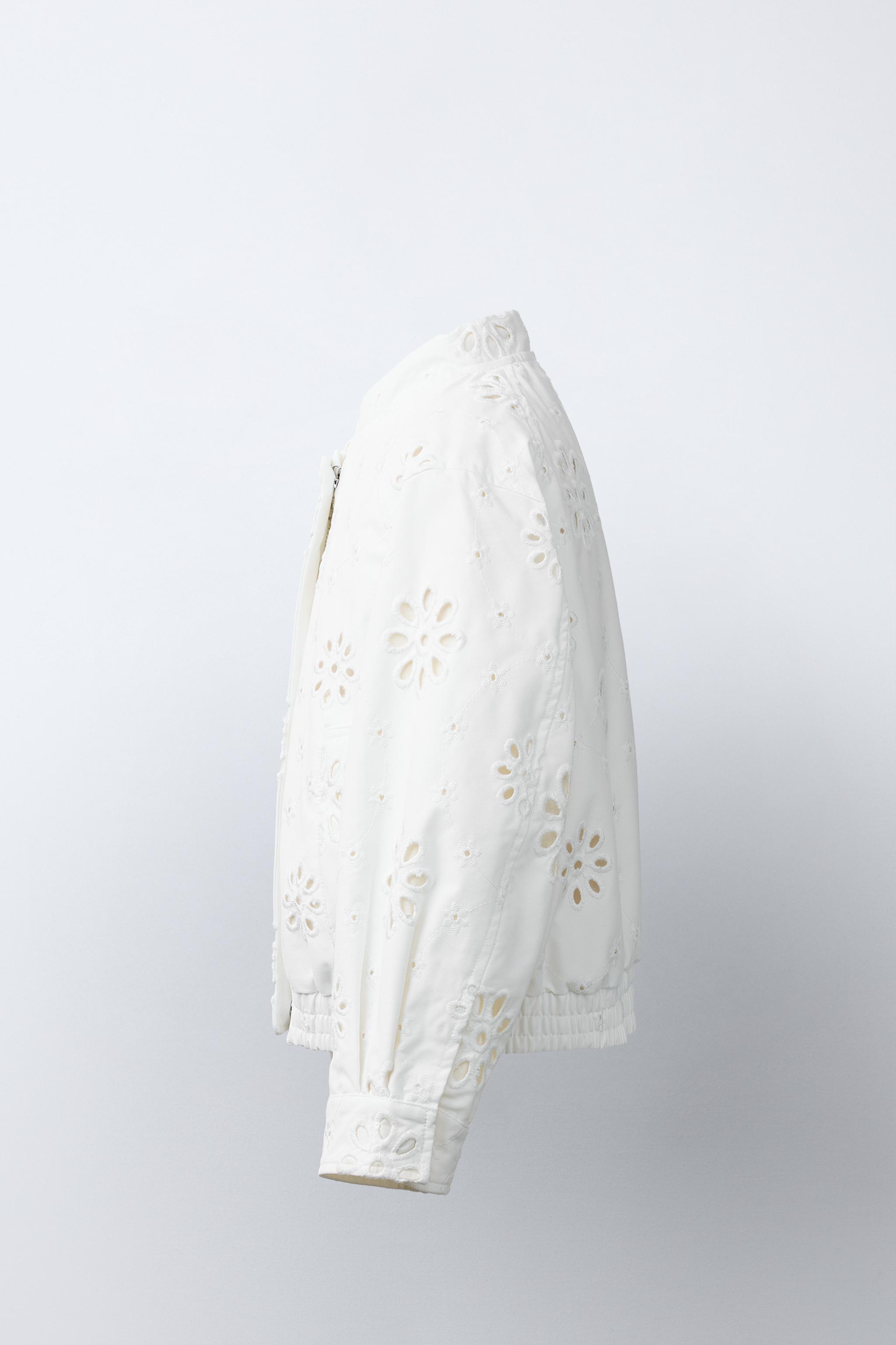 BLOUSON BRODERIE SUISSE