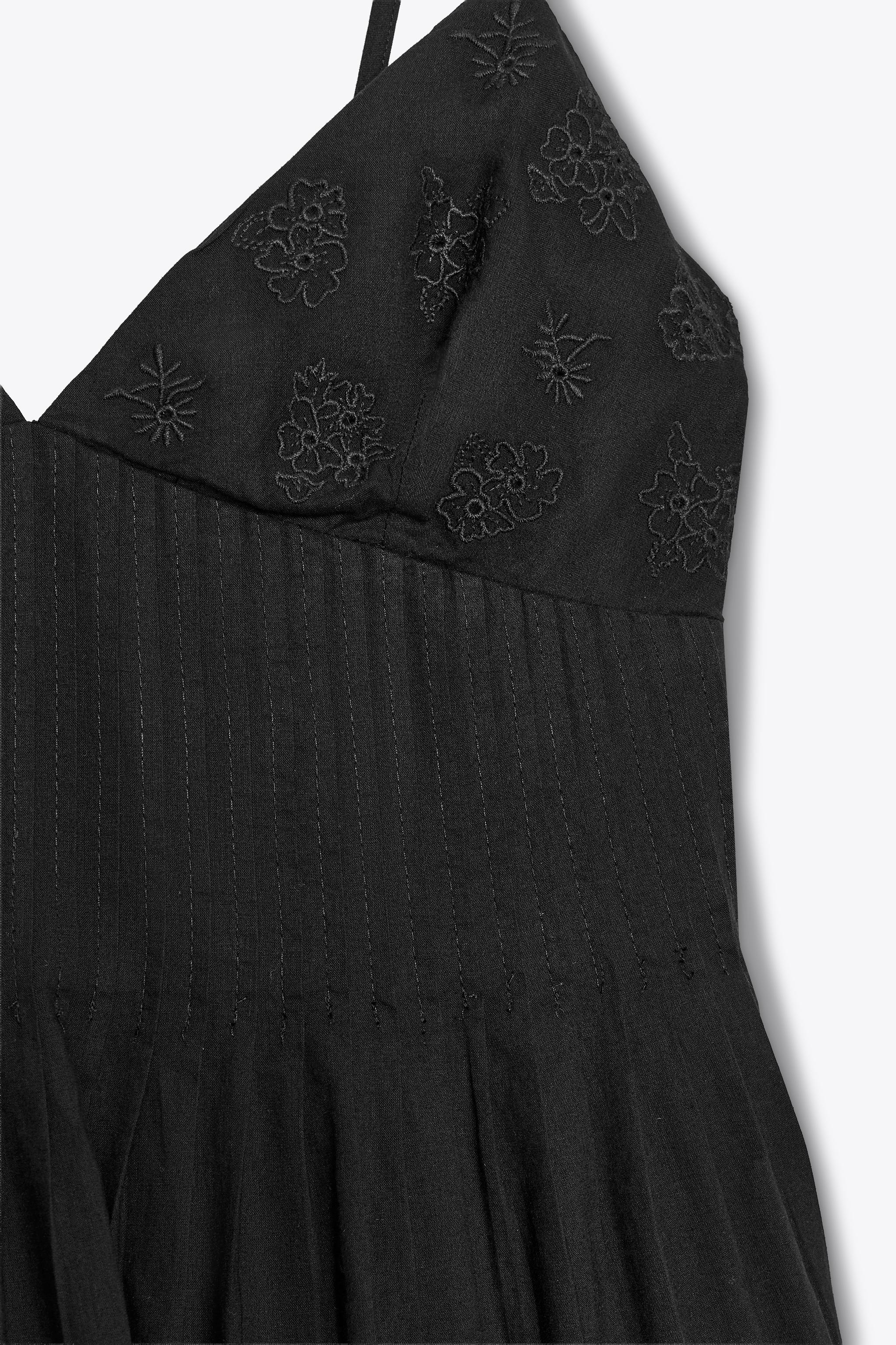 EMBROIDERED SHORT DRESS