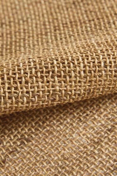 SET DE TABLE FIBRE TRESSÉE - Beige clair de Zara - Image 3