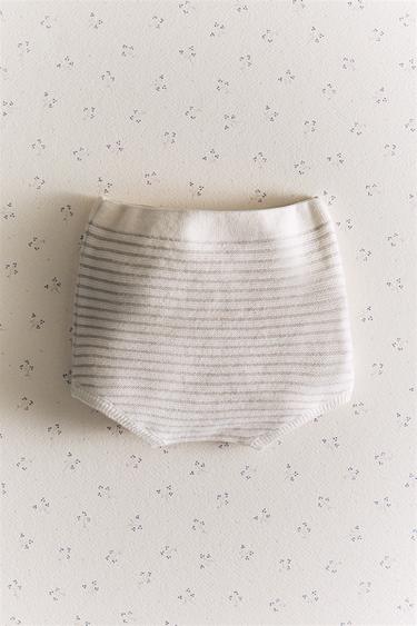 CHILDREN'S COTTON AND SILK BLOOMERS - Light beige by Zara - Image 5