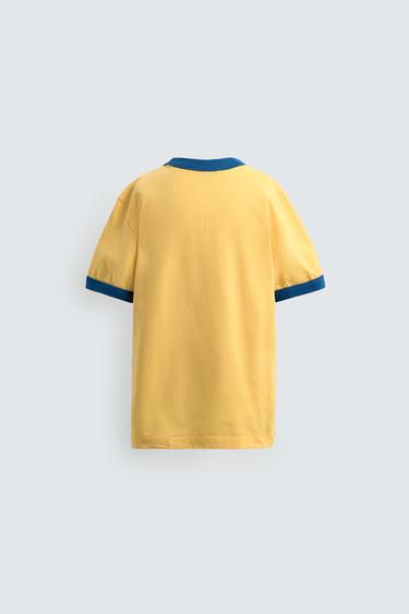 7-14 ANS / T-SHIRT GRAPHIQUE HARRY LAMBERT FOR ZARA X DISNEY - Jaune de Zara - Image 1