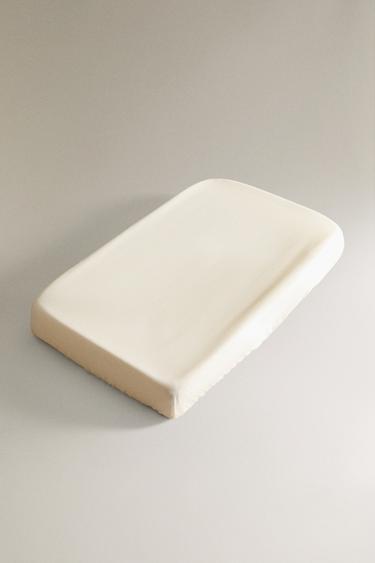 DRAP-HOUSSE COUFFIN ET MINI-BERCEAU (LOT DE 2) - écru-blanc de Zara - Image 1