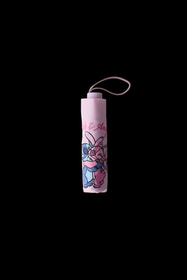 Zara LILO & STITCH © DISNEY PRINT FOLDABLE UMBRELLA - Lilac - Image 0
