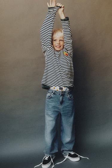 RICARDO-CAVOLO STRIPED T-SHIRT - Blue/White by Zara