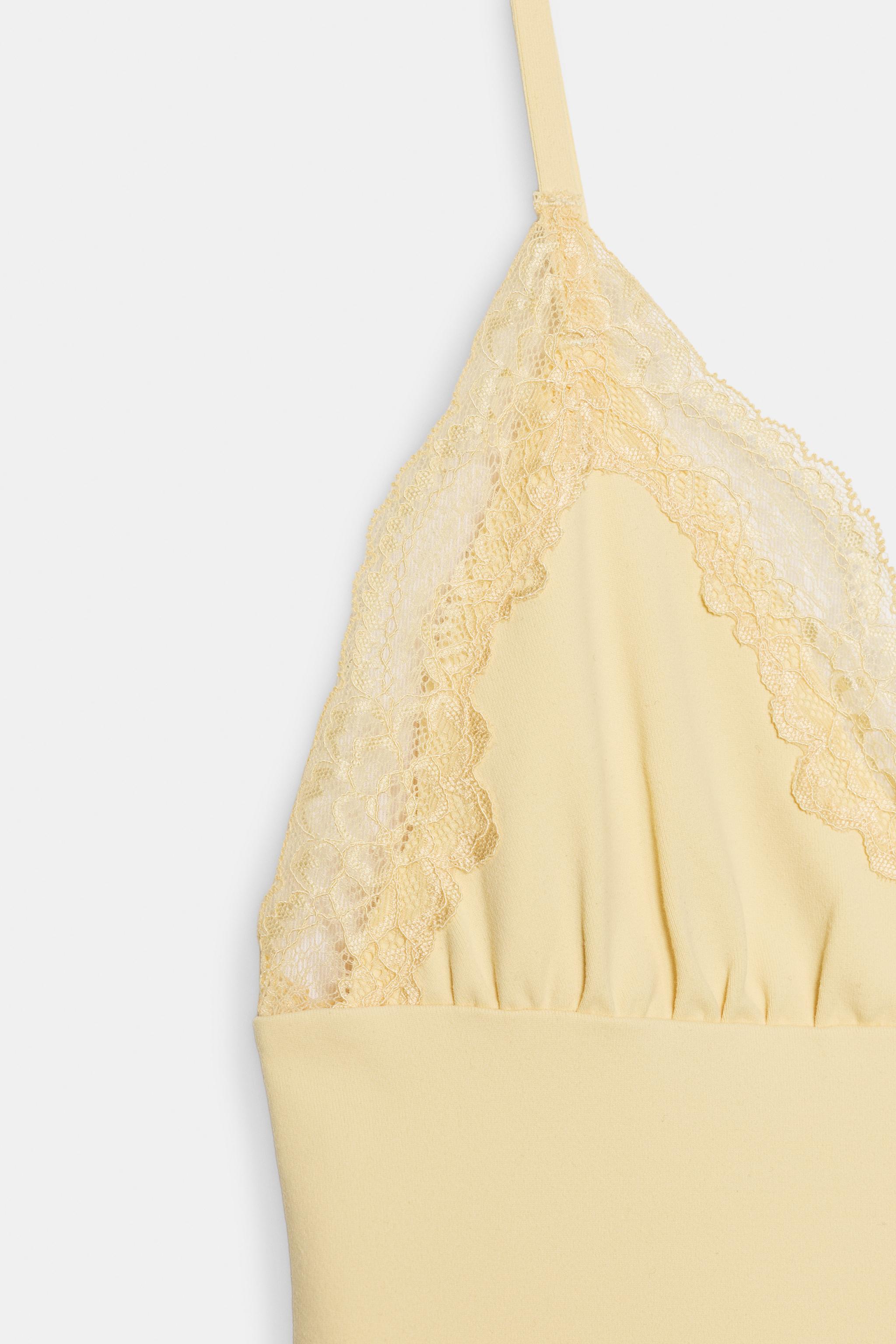 LACE STRAP MINI DRESS