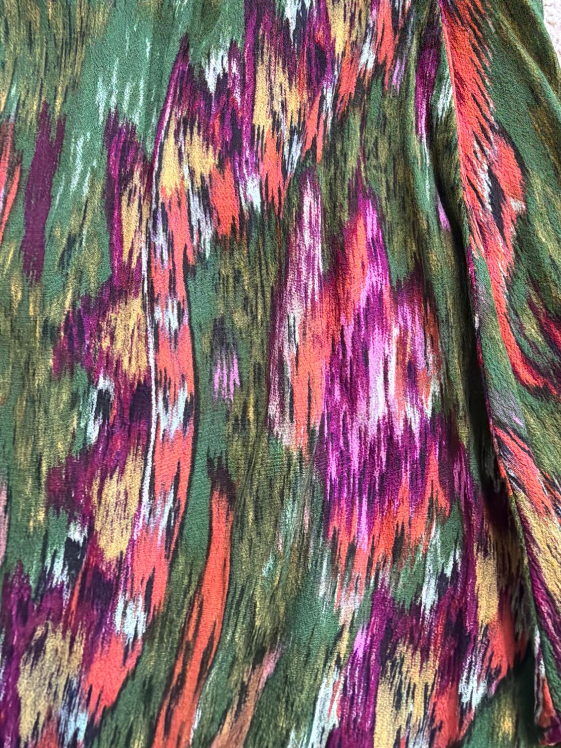 BEAUTIFUL MULTICOLOURED CAMI HAS MATCHING TROUSERS ALSO LISTED - Image 3