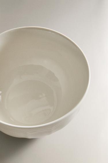 BOL PORCELAINE RELIEF - Blanc de Zara - Image 2