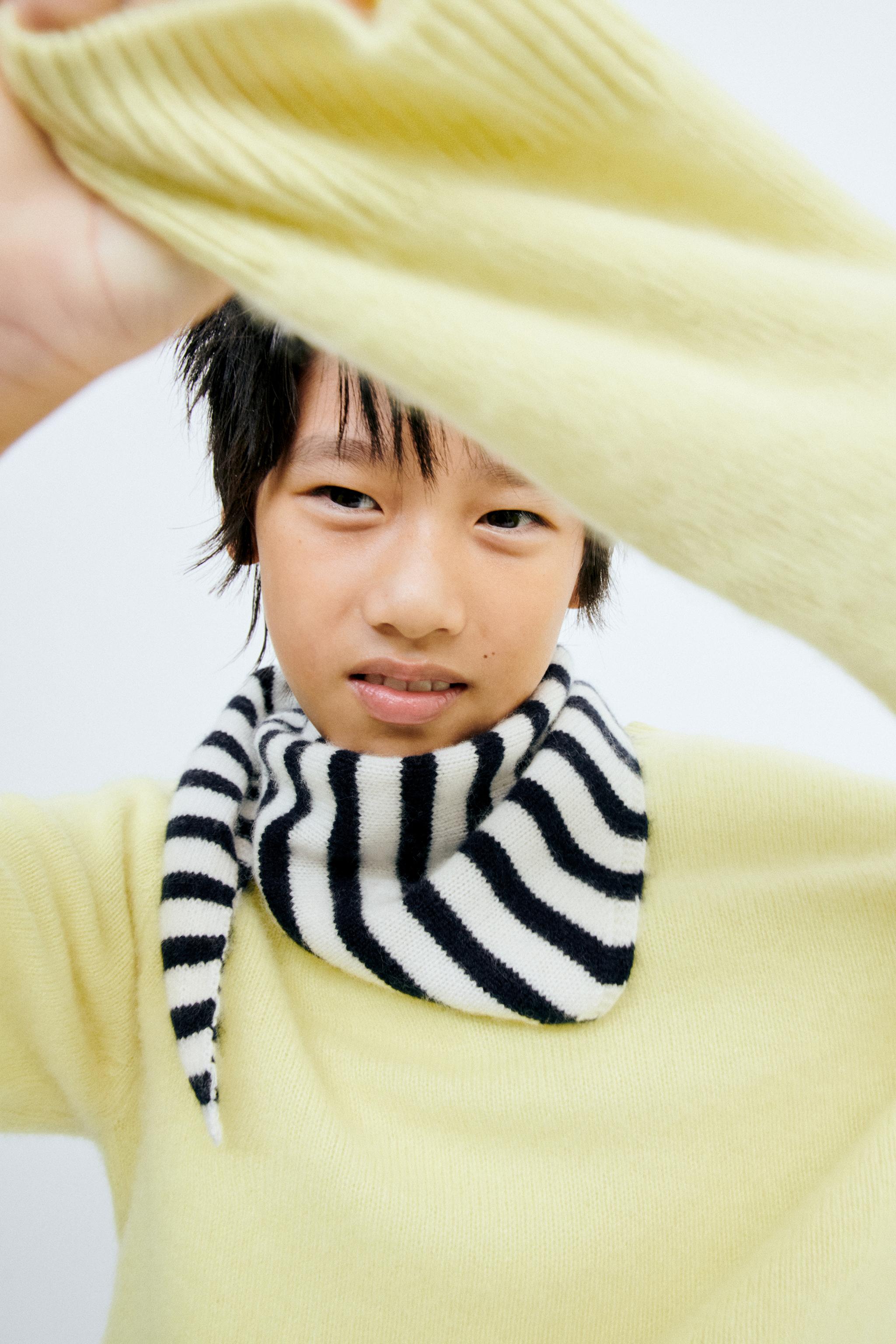 STORIESZ - 100% CASHMERE KNIT JUMPER — Yellow