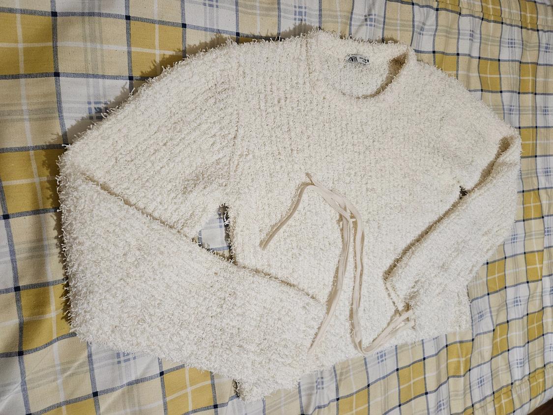 FAUX FUR SWEATSHIRT - Image 7
