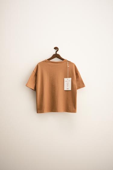 ZARA TIMELESS - ORFAYO © EMBROIDERED T-SHIRT - Brick by Zara - Image 1
