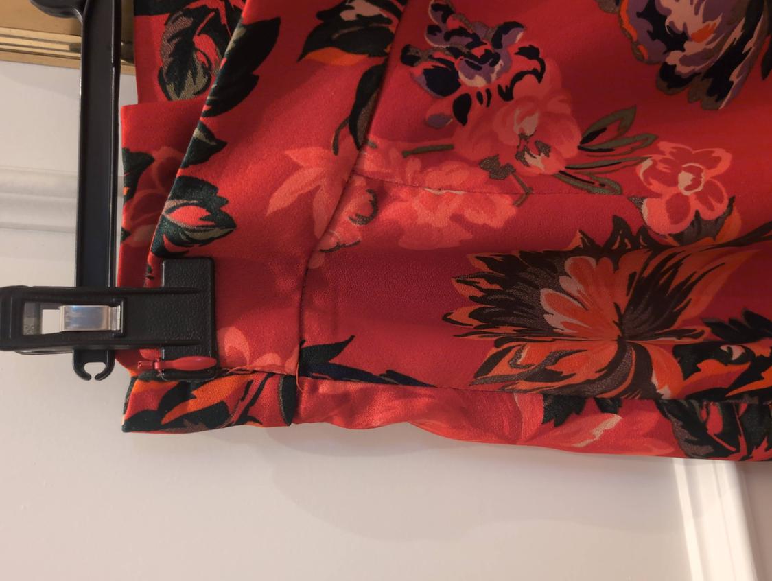 FLORAL PRINT PENCIL SKIRT - Image 4