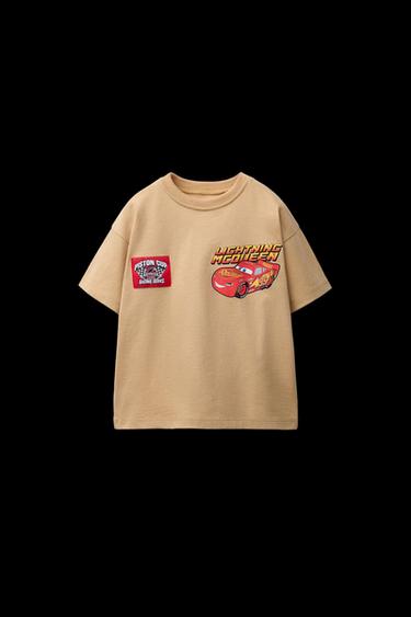 CAMISETA CARS RAYO MCQUEEN © DISNEY - Marrón claro de Zara - Imagen 0