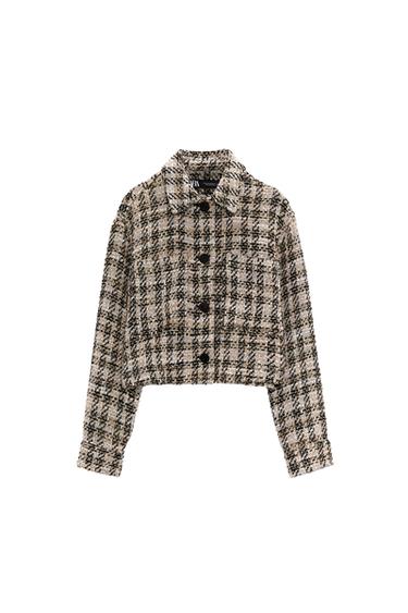 TEXTURED OVERSHIRT WITH PATCH POCKETS