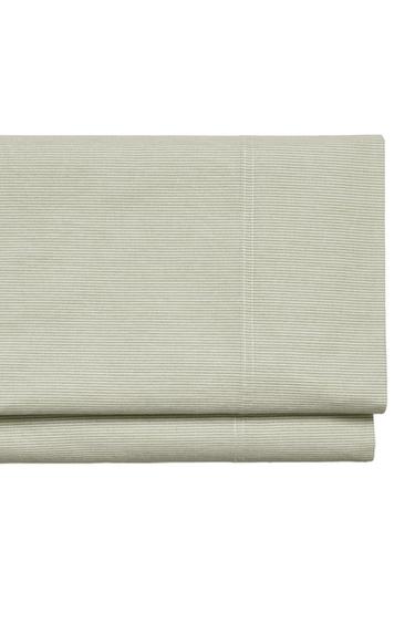 STRIPED FLAT SHEET - Green by Zara