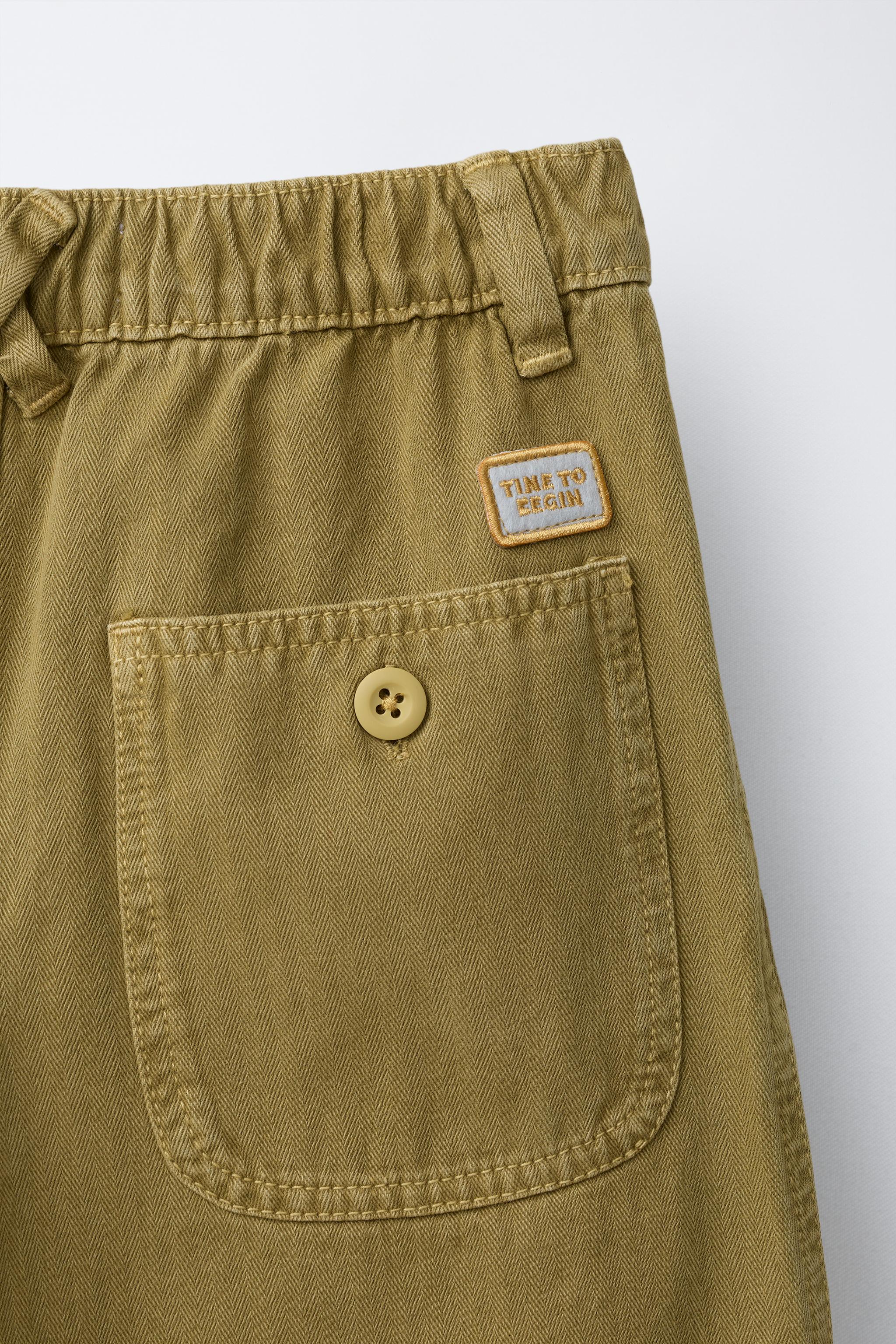 PANTALON BAGGY CHEVRON