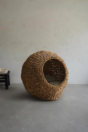 SEAGRASS PET BED - Light beige by Zara - Image 5