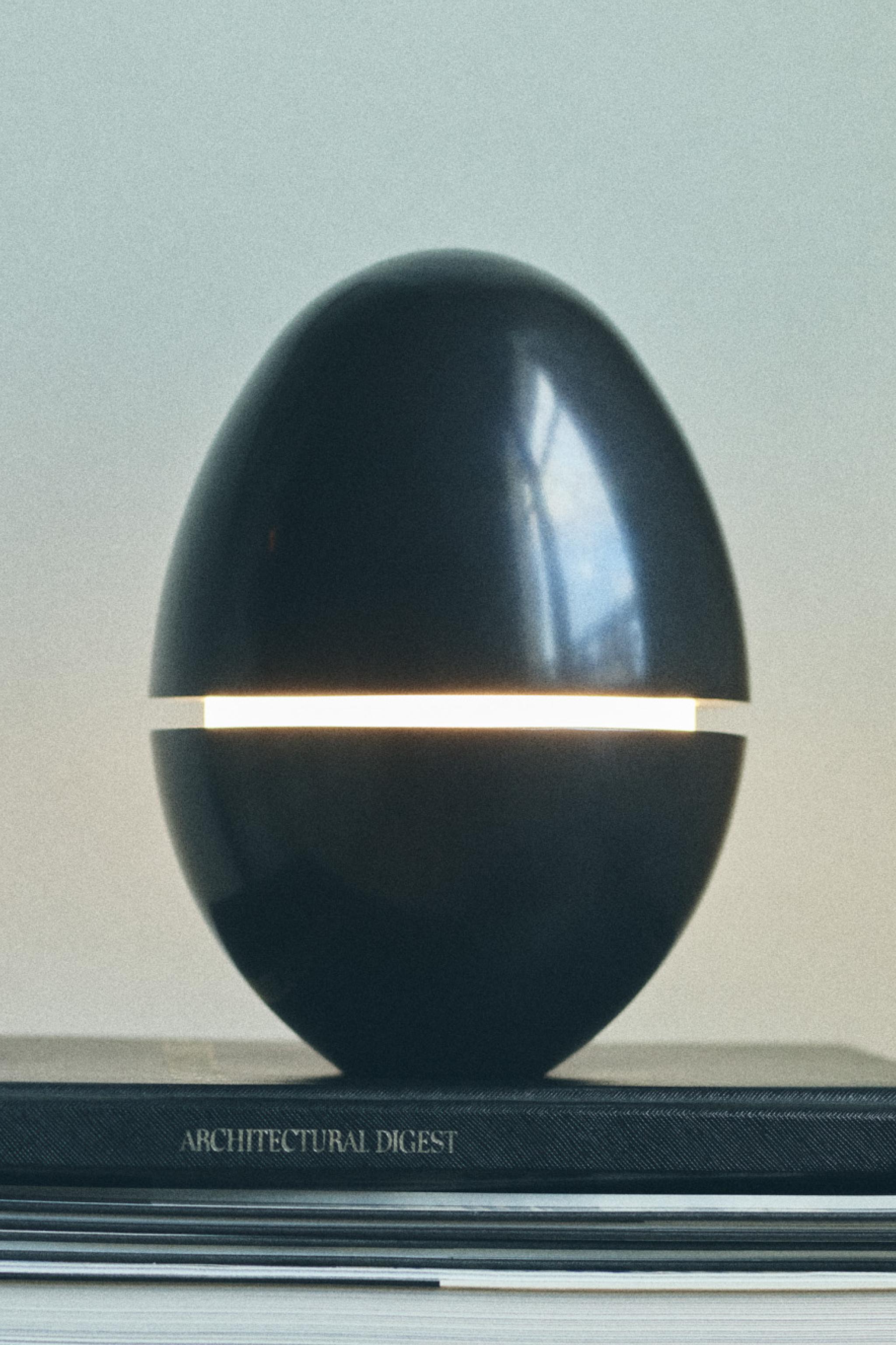 STRIPED LINEN BLEND PANTS