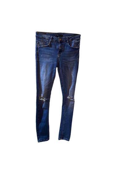 SKINNY BLUE JEANS
