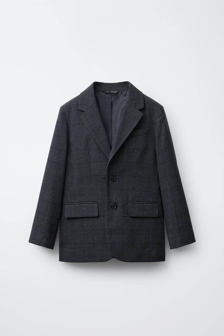 Blazer Veste à Carreaux Zara ZARA WOMAN JACKE BLAZER KARO KARIERT