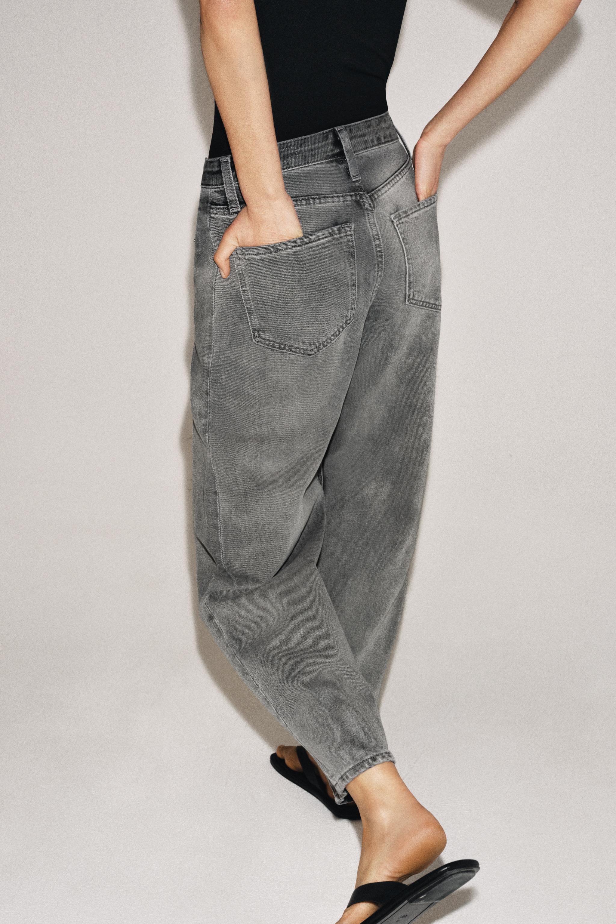 ZW COLLECTION ANKLE RELAXED MID-RISE JEANS