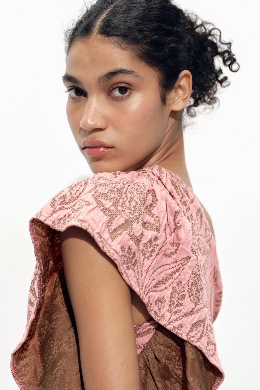 Thumbnail image for ASYMMETRIC JACQUARD TOP