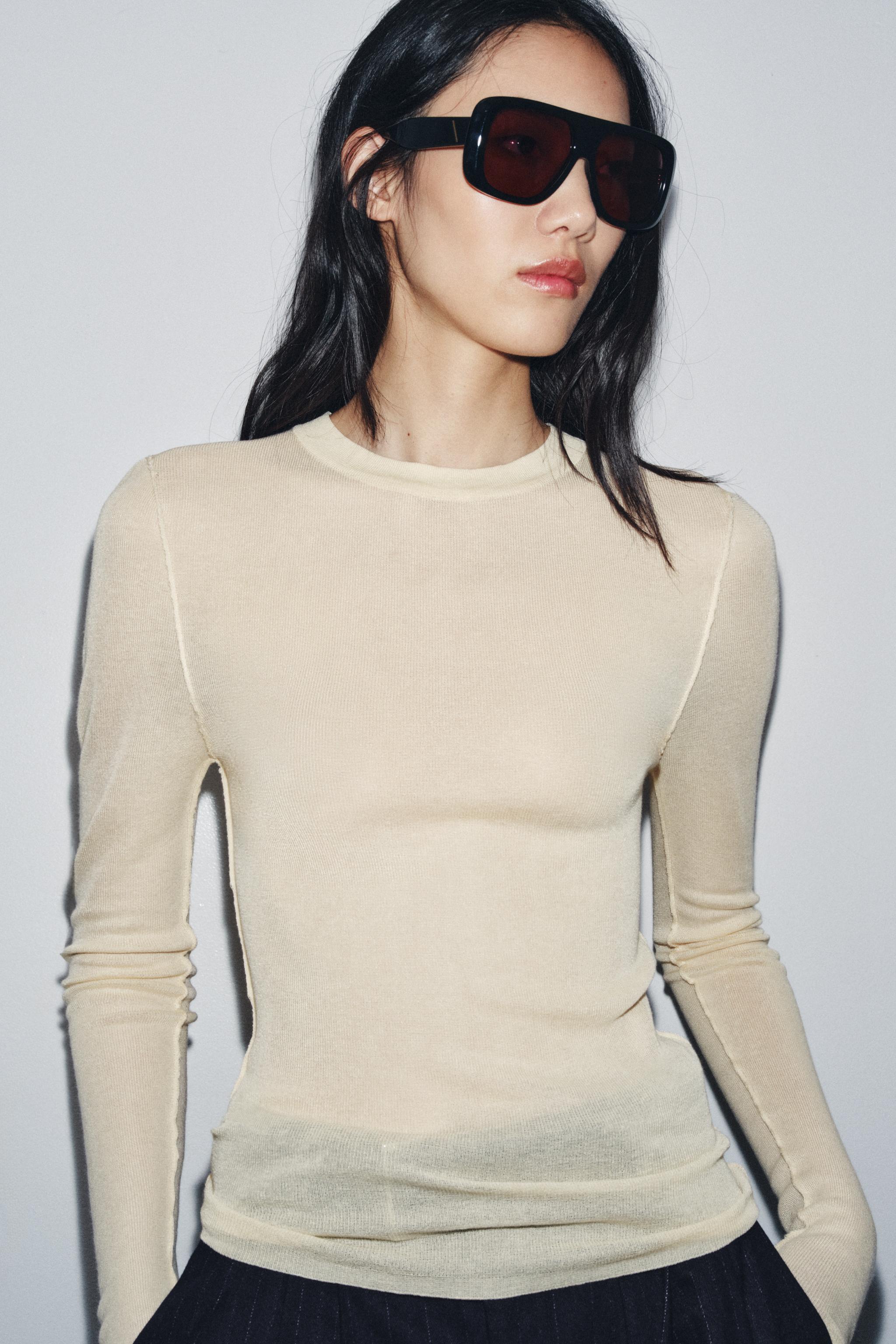 レディースイエローのトップス | ZARA 日本