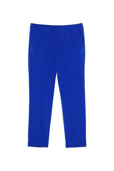 BASIC CROPPED TROUSERS
