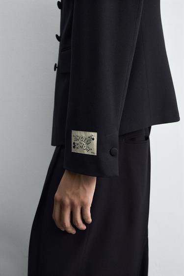 BLAZER CROISÉ COSTUME HARRY LAMBERT FOR ZARA X DISNEY - Bleu marine de Zara - Image 5
