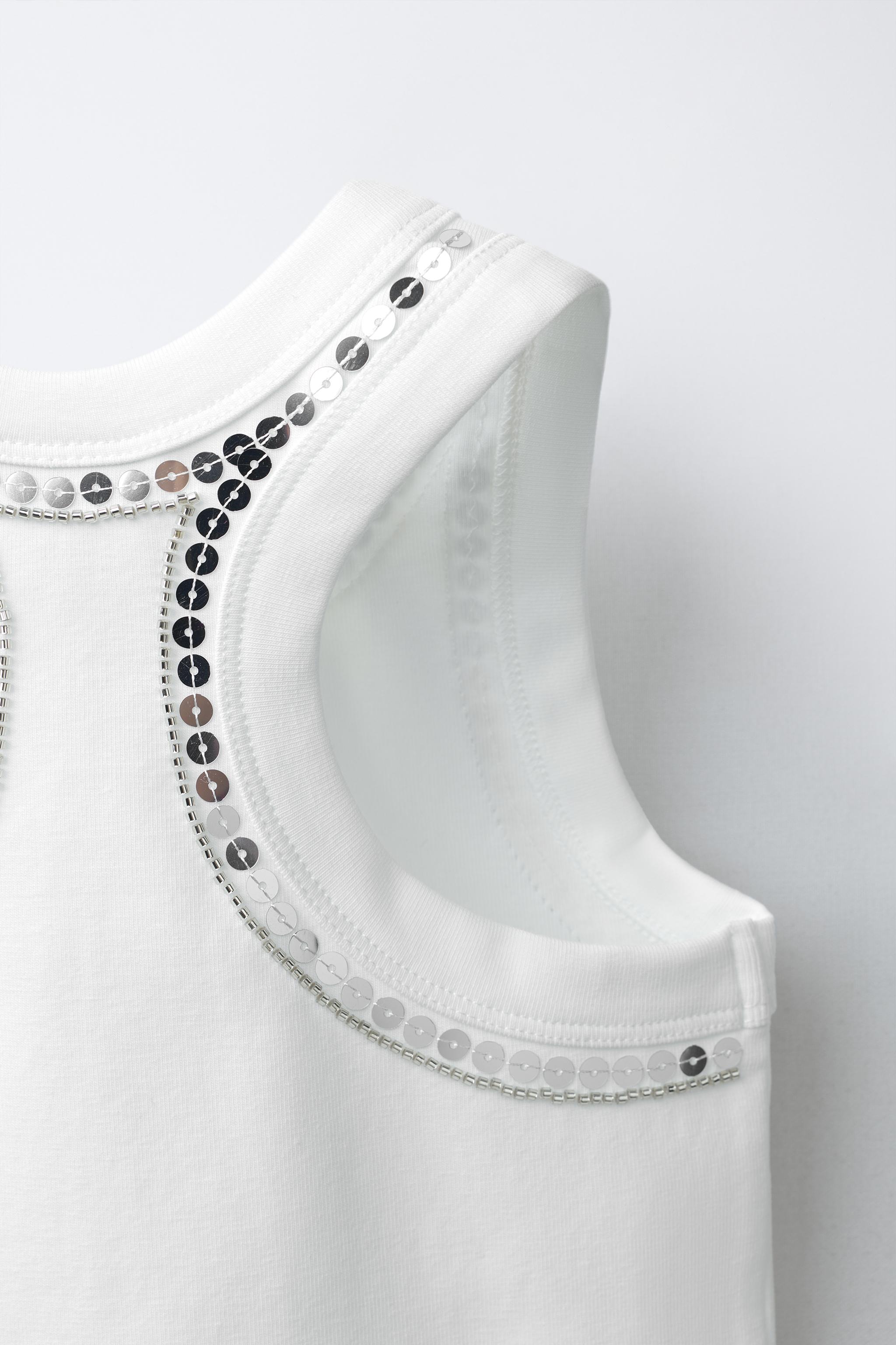 TOP PAILLETTES