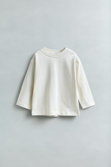 PLAIN MEDIUM WEIGHT T-SHIRT - White by Zara
