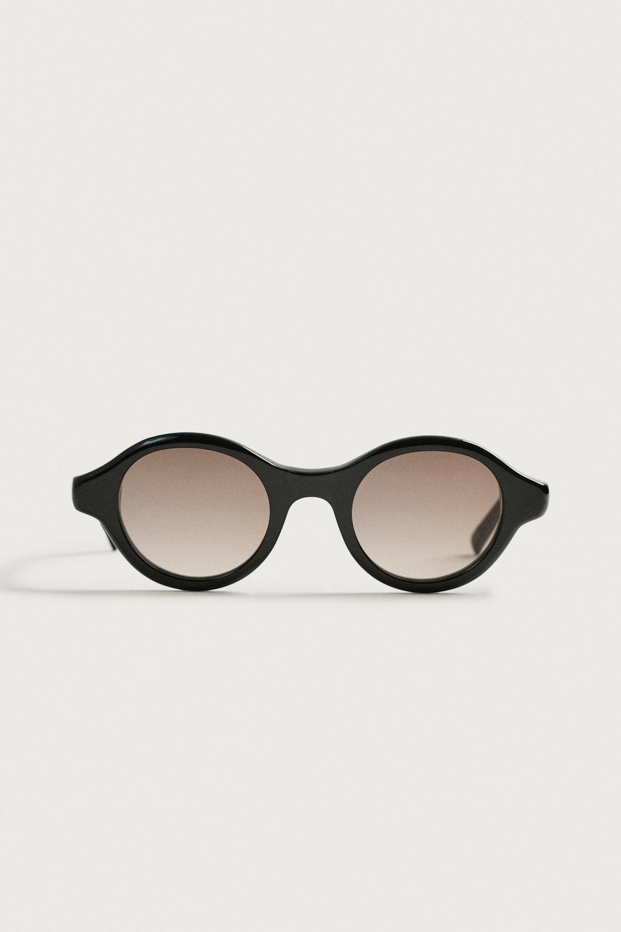 ROUND SUNGLASSES — Tortoiseshell