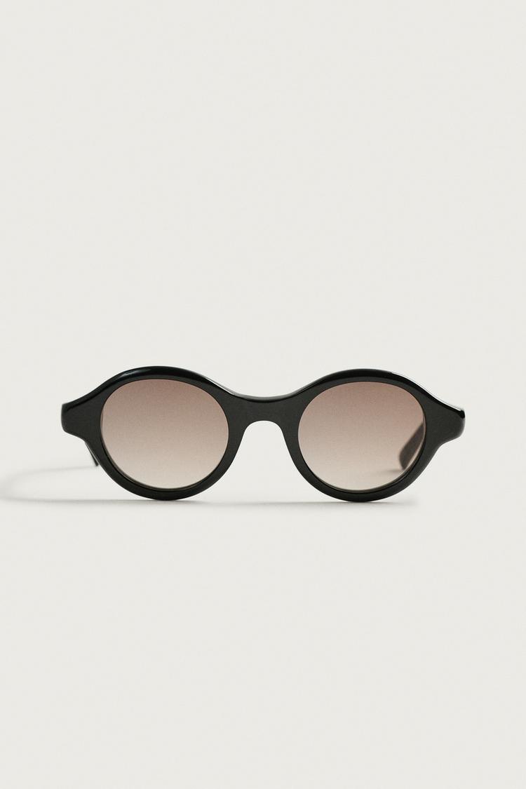ROUND SUNGLASSES — Tortoiseshell
