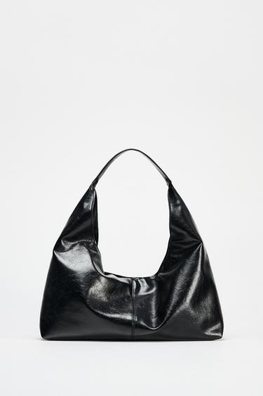 SHOULDER BUCKET BAG - Black by Zara