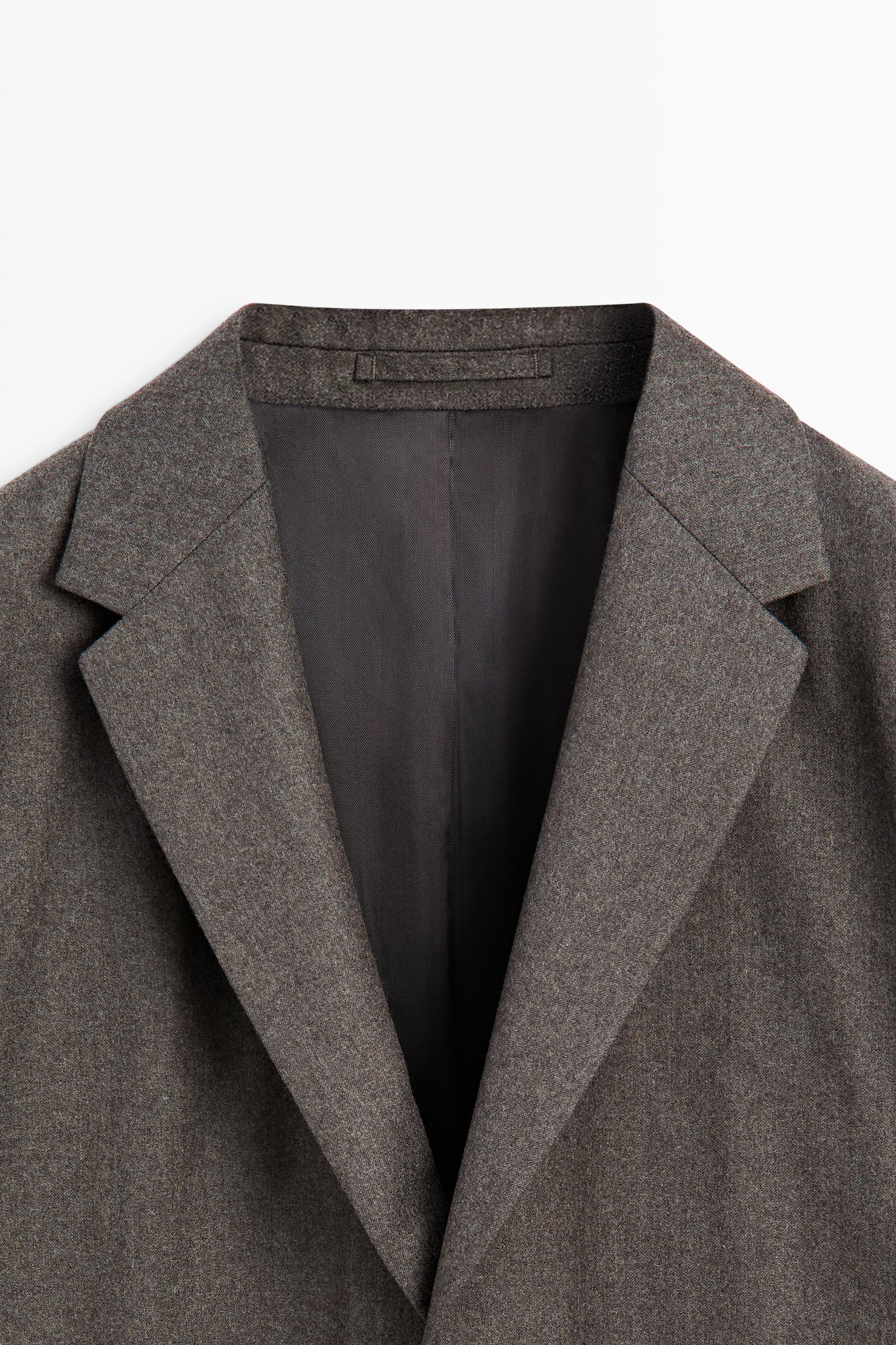 100% wool suit blazer