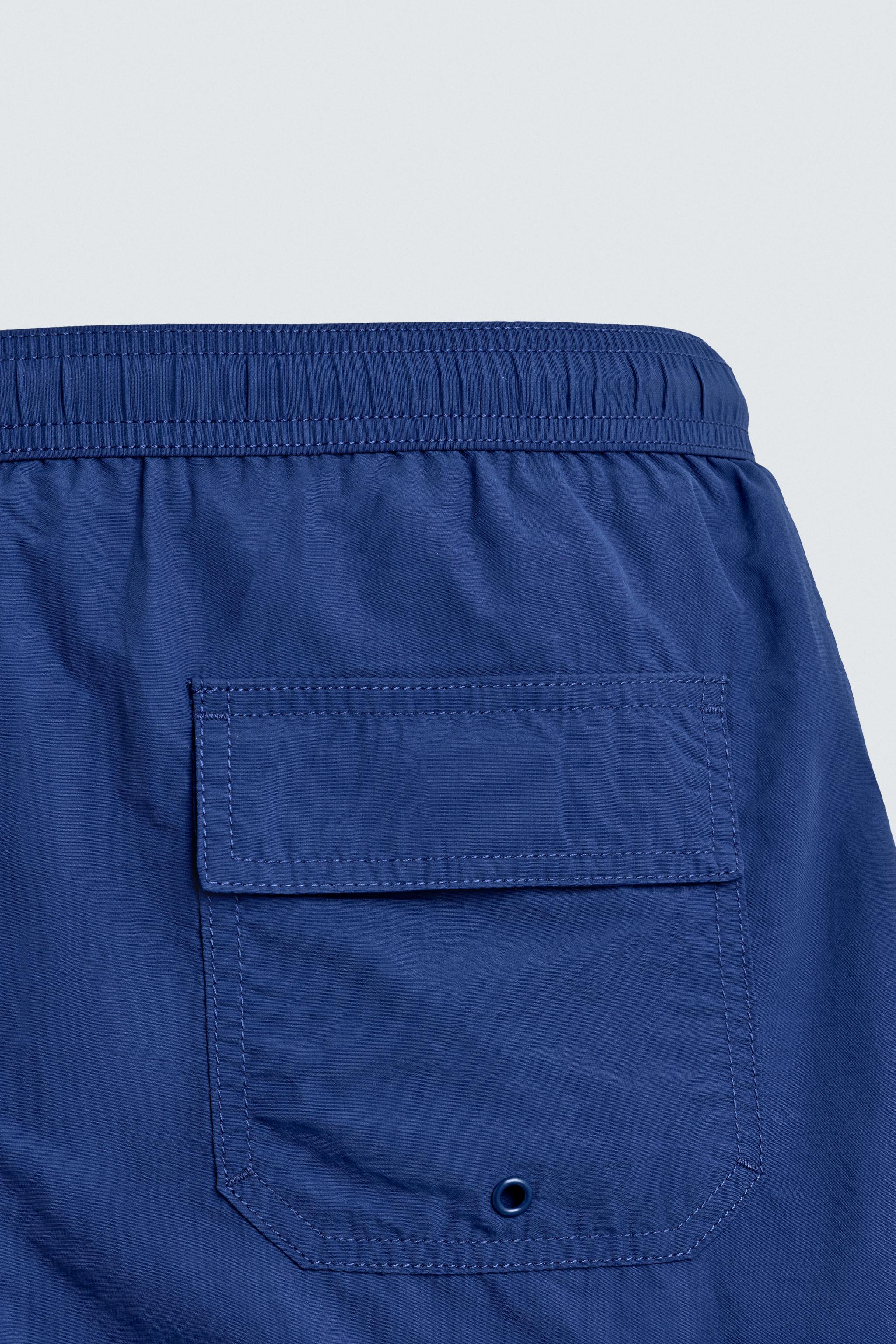 MAILLOT DE BAIN COURT CONTRASTE