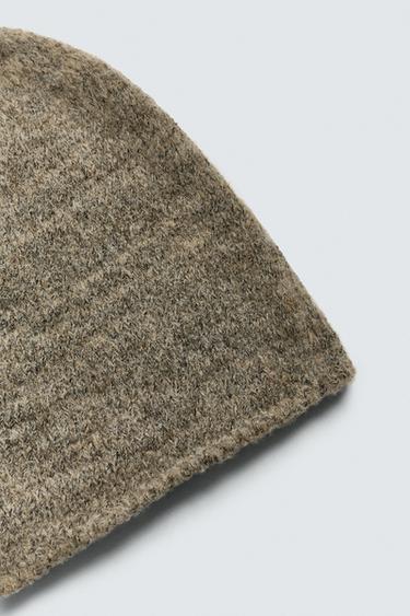 TEXTURED LIMITED EDITION BEANIE - Beige by Zara - Image 3