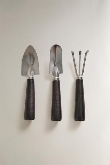 GARDEN TOOLS (SET OF 3) - Dark brown by Zara