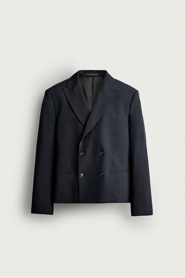 BLAZER CROPPED FIT TRAJE RAYA DIPLOMÁTICA