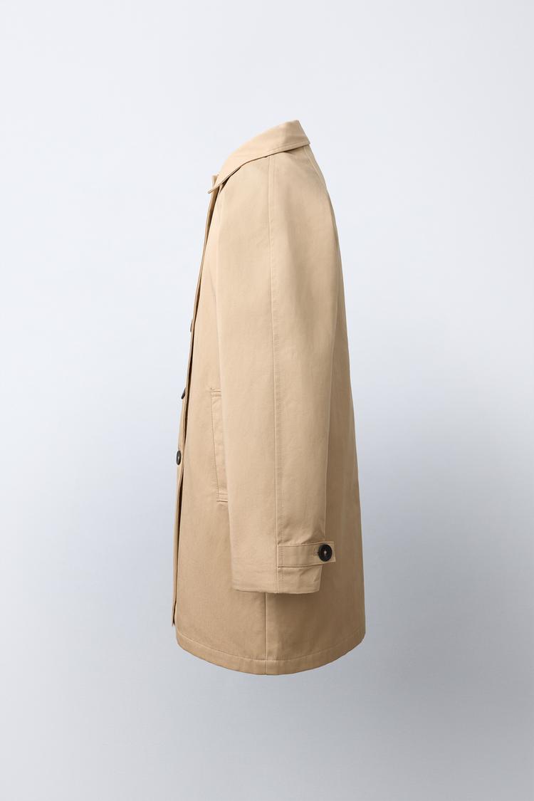 Trench coat con forro acolchado 5