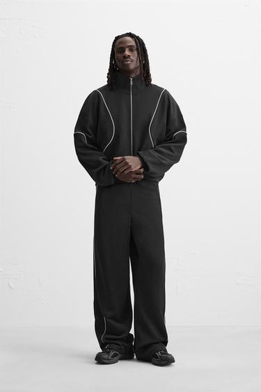CONTRAST TECHNICAL JACKET - Black by Zara - Image 0