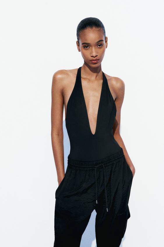 BROWSER Kadın Beyaz Ters Dikişli Siyah Kargo Pantolon Fiyatı, Yorumları -  Trendyol