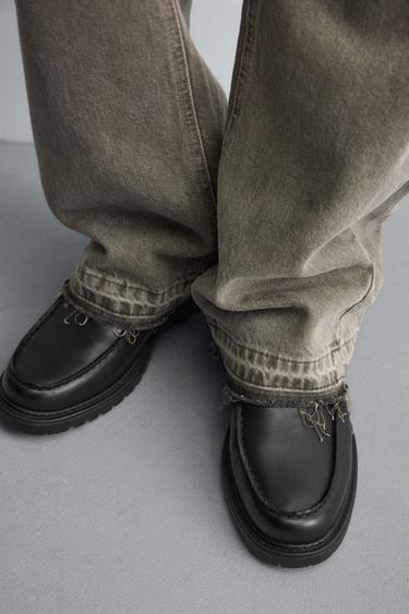 DECK SHOES - Black by Zara