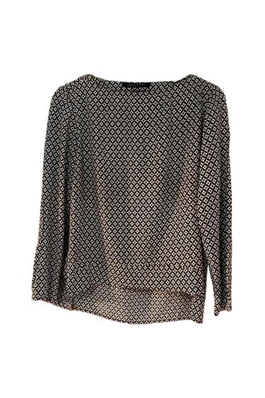 BLUSA BLANCA Y NEGRA S
