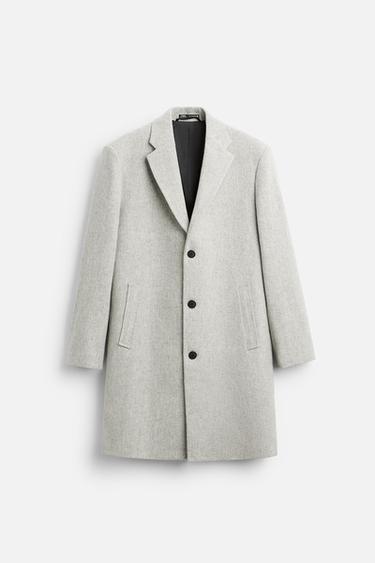 Zara BASIC COAT - Gray