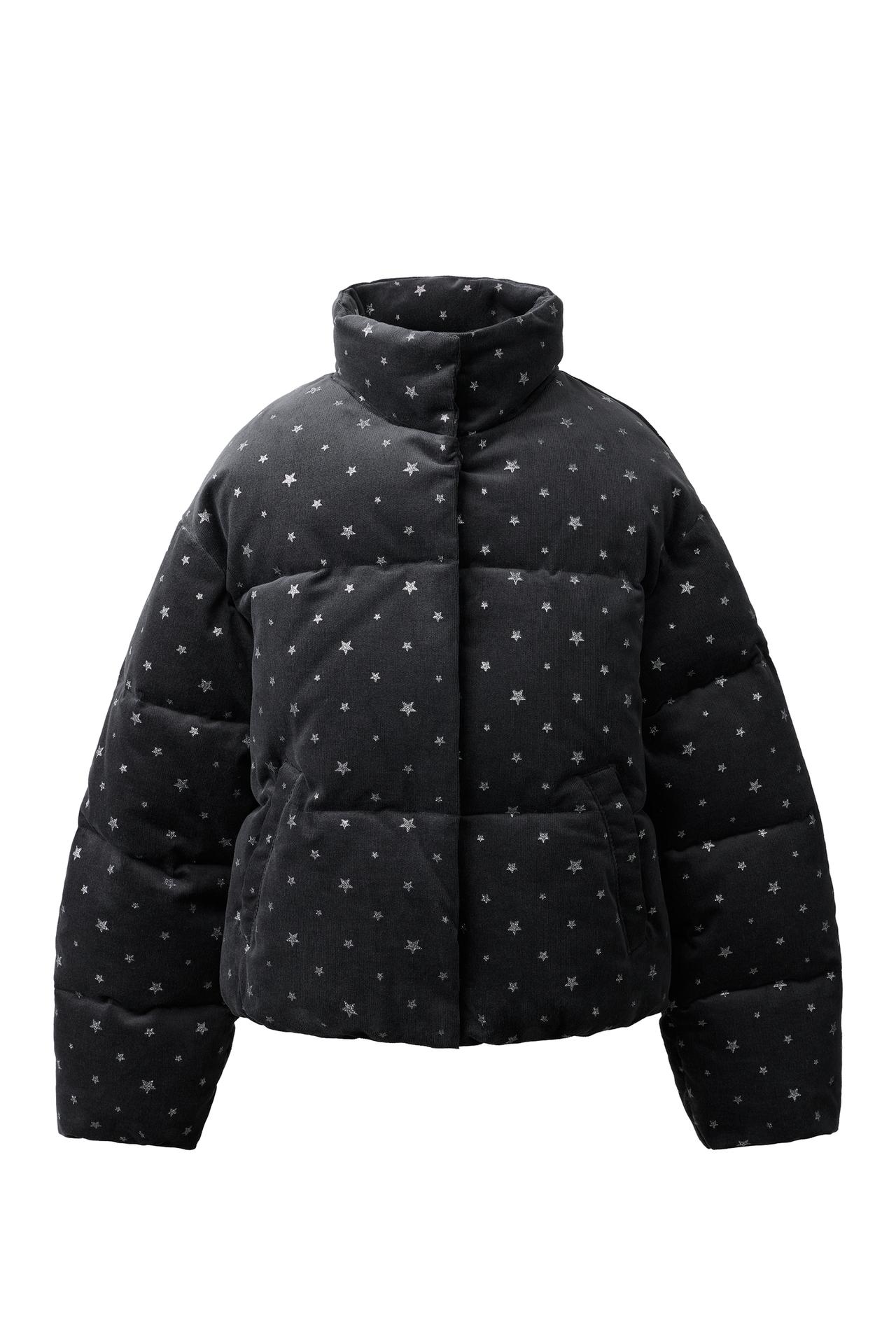STAR MICROCORDUROY PADDED JACKET