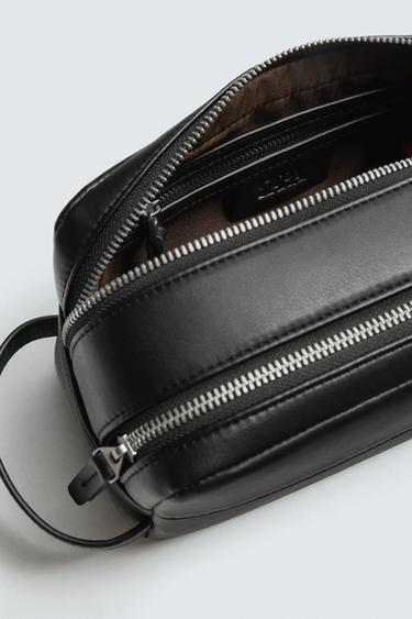 TROUSSE DE TOILETTE TEXTURÉE - Noir de Zara - Image 3