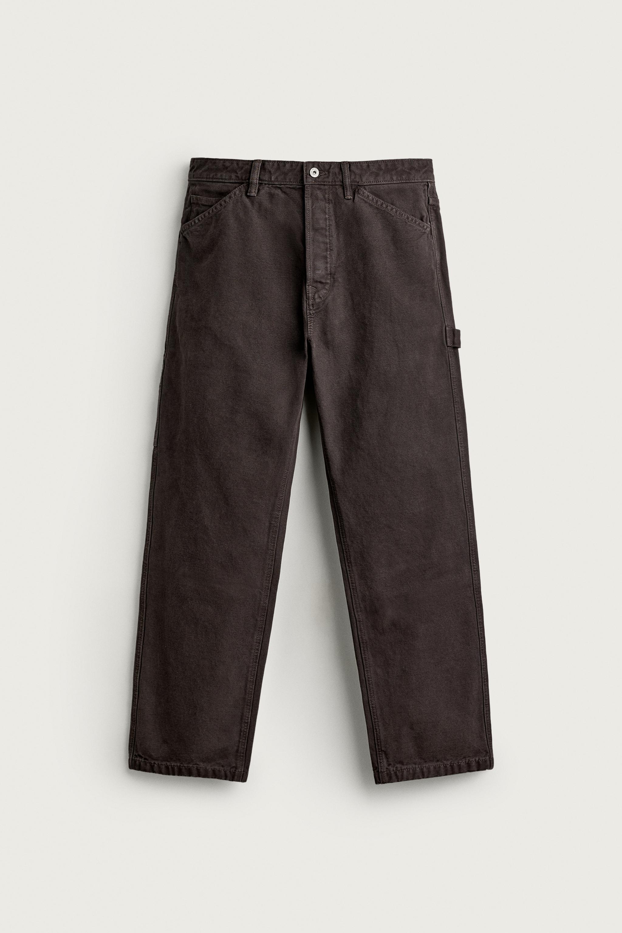 PANTALON STRAIGHT FIT POCHE CARPENTIER