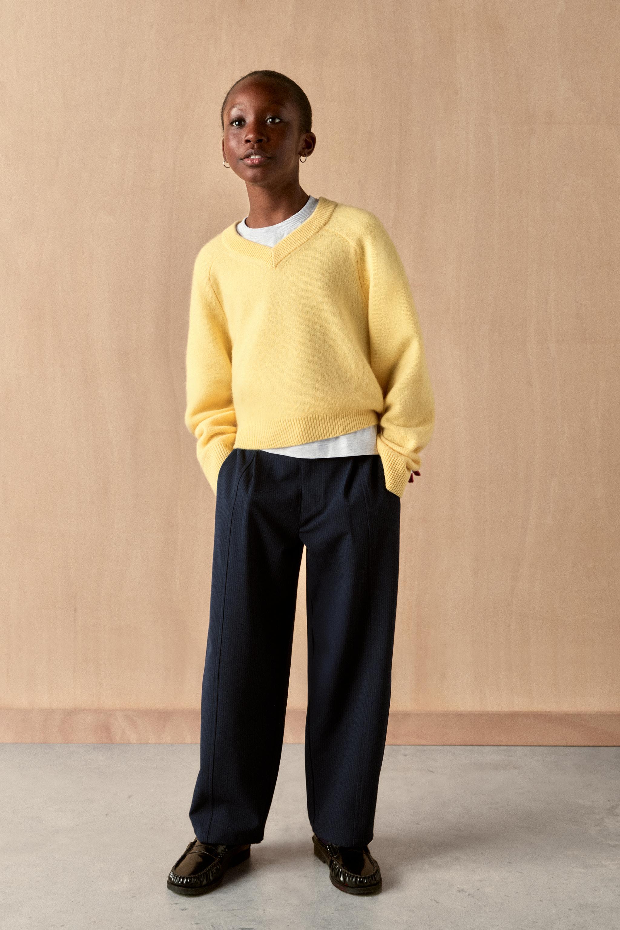 STRIPED BALLOON TROUSERS